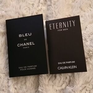 Sample cards pour Homme: Set of 2